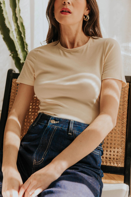 T-shirt Mila Ecru Orta