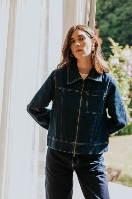 Veste Louise Bleu orta