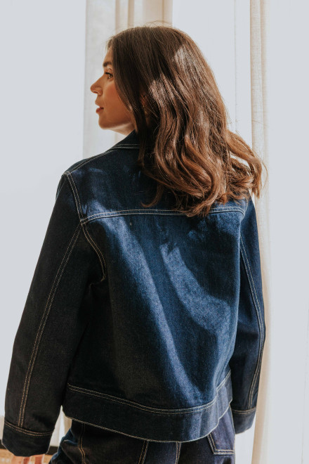 Veste Louise Bleu orta