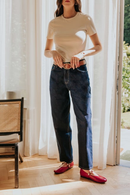 Jeans Baptiste Bleu foncé Orta