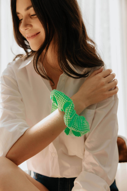 Chouchou M Vichy vert orta