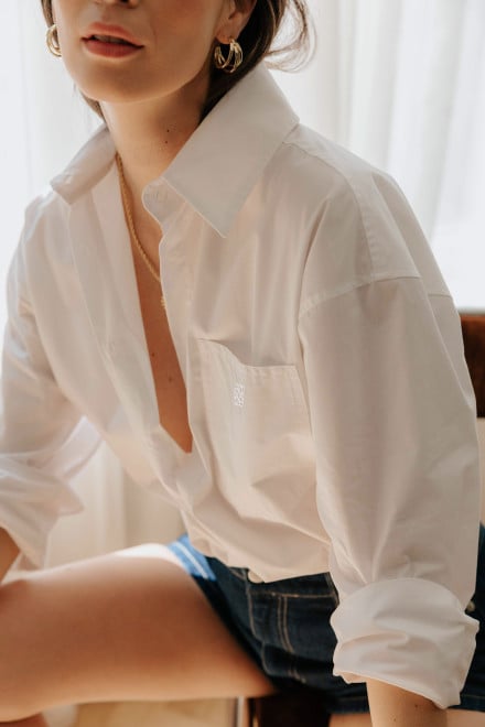 Chemise Denise Blanc orta