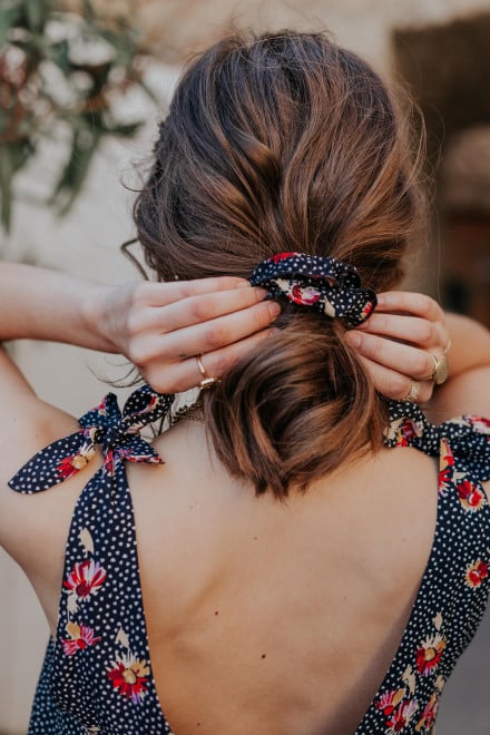 Chouchou fleurs vintage - Orta