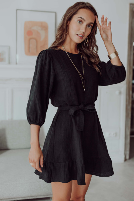Ines black dress - Orta