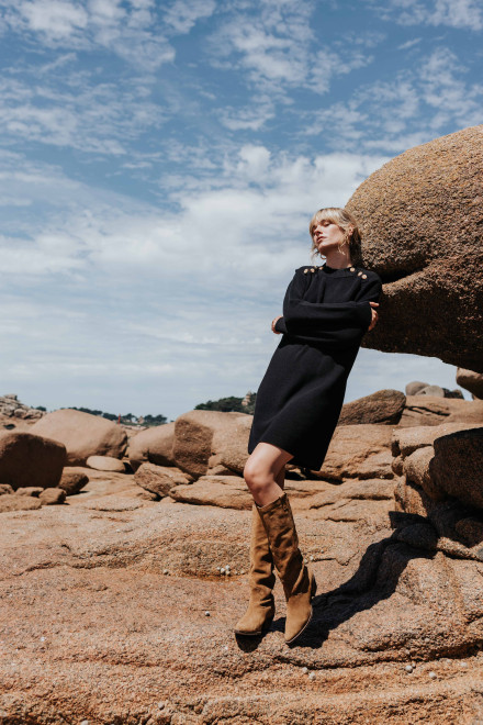Elisabeth black dress - Orta