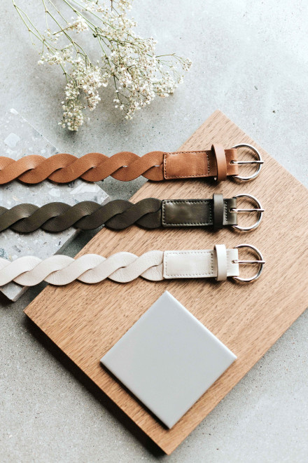 Robert khaki belt - Orta