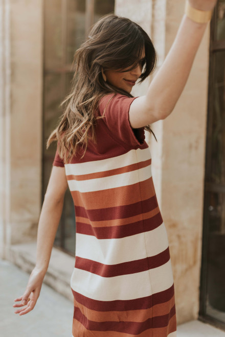 Anaïs terracotta dress - Orta