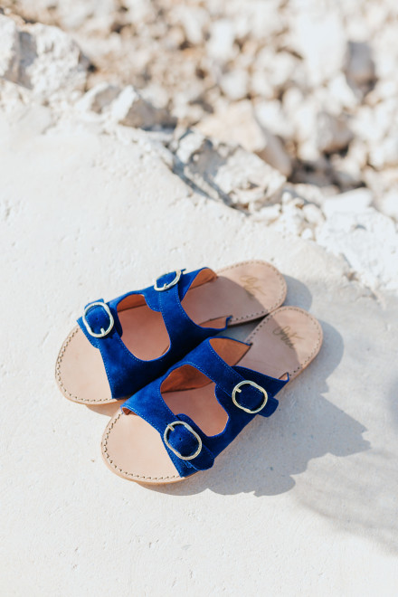 Faro bleu électrique sandals - Orta
