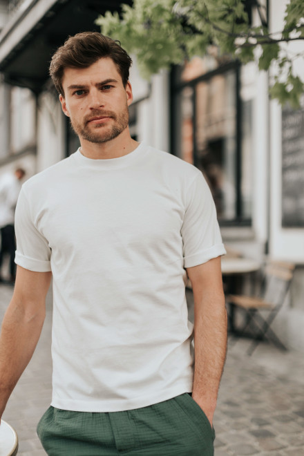 Thomas white T-shirt - Orta